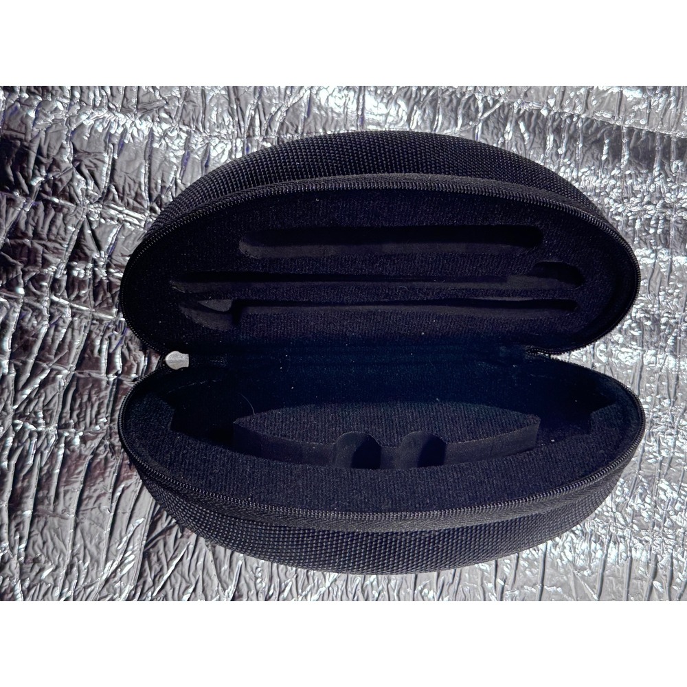 Oakley Black Soft Shell Sunglasses Case Ballistic Nylon Zippered Vault